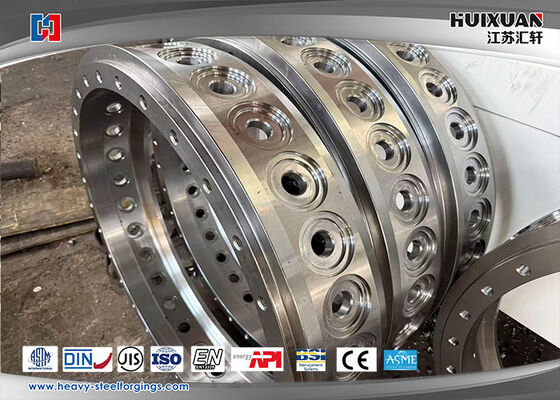 حلقه ی چرخ دارنده ی موتور، جعل، درمان گرما، فولاد آلیاژ