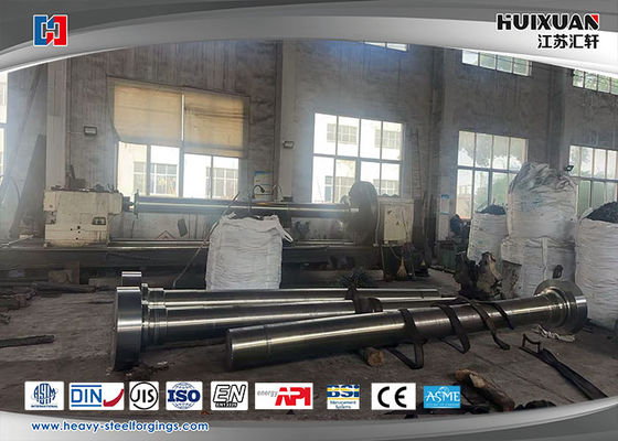 Alloy Steel Forgings 25Cr2Ni4MoV,34CrNiMo6 Marine Shaft, Intermediate Vessel Shaft