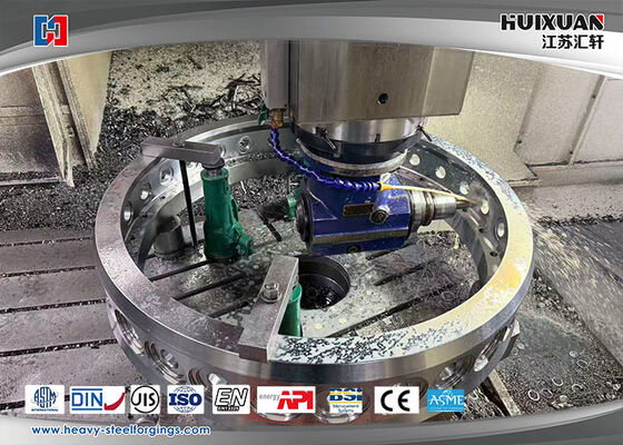 حلقه ی چرخ دارنده ی موتور، جعل، درمان گرما، فولاد آلیاژ