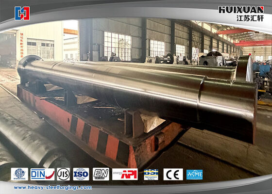 فورجینگ فولادی سنگین ASME شفت دریایی، شفت کشتی، شفت دم، فورجینگ میل سکان